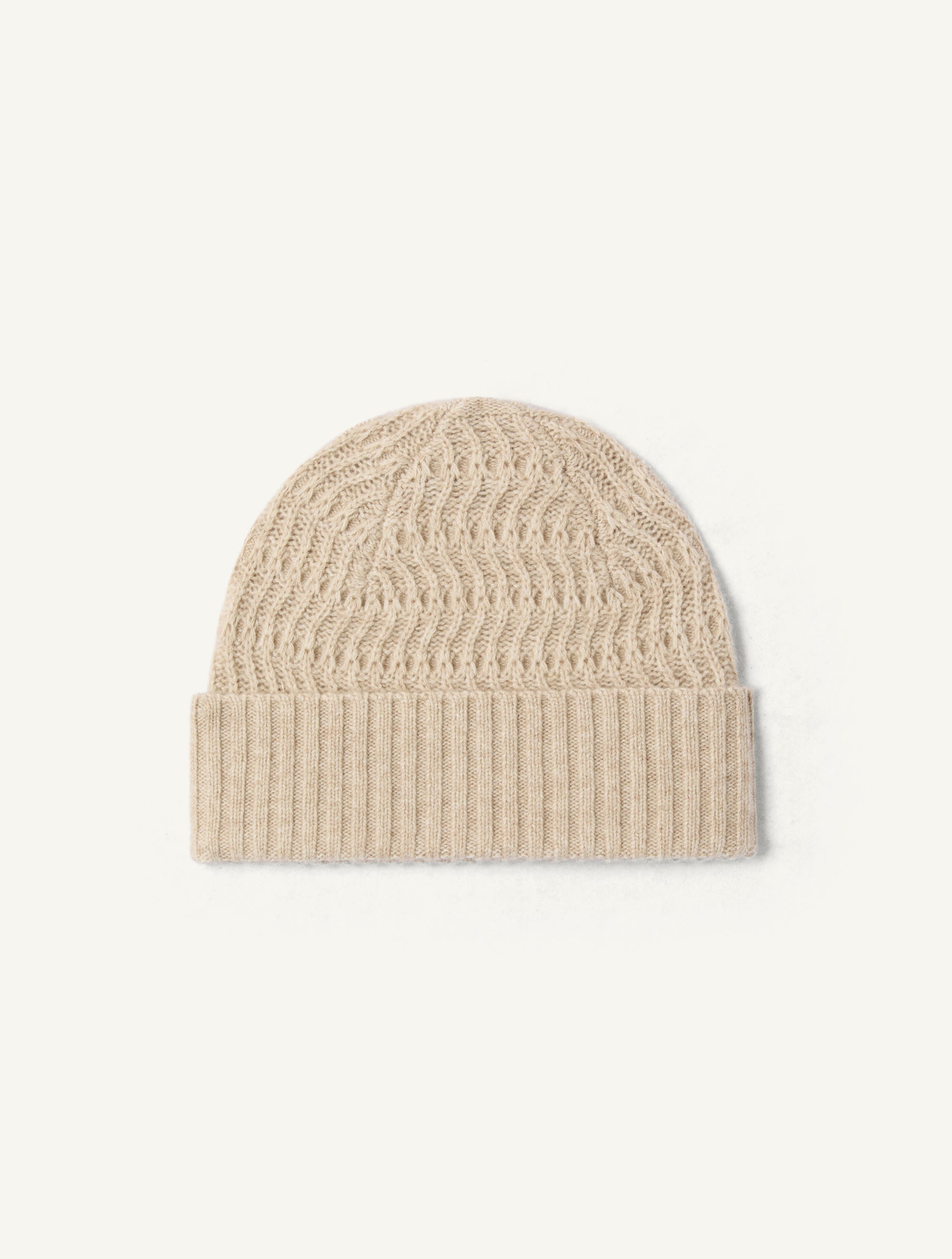 ALMA WOOL-CASHMERE BEANIE