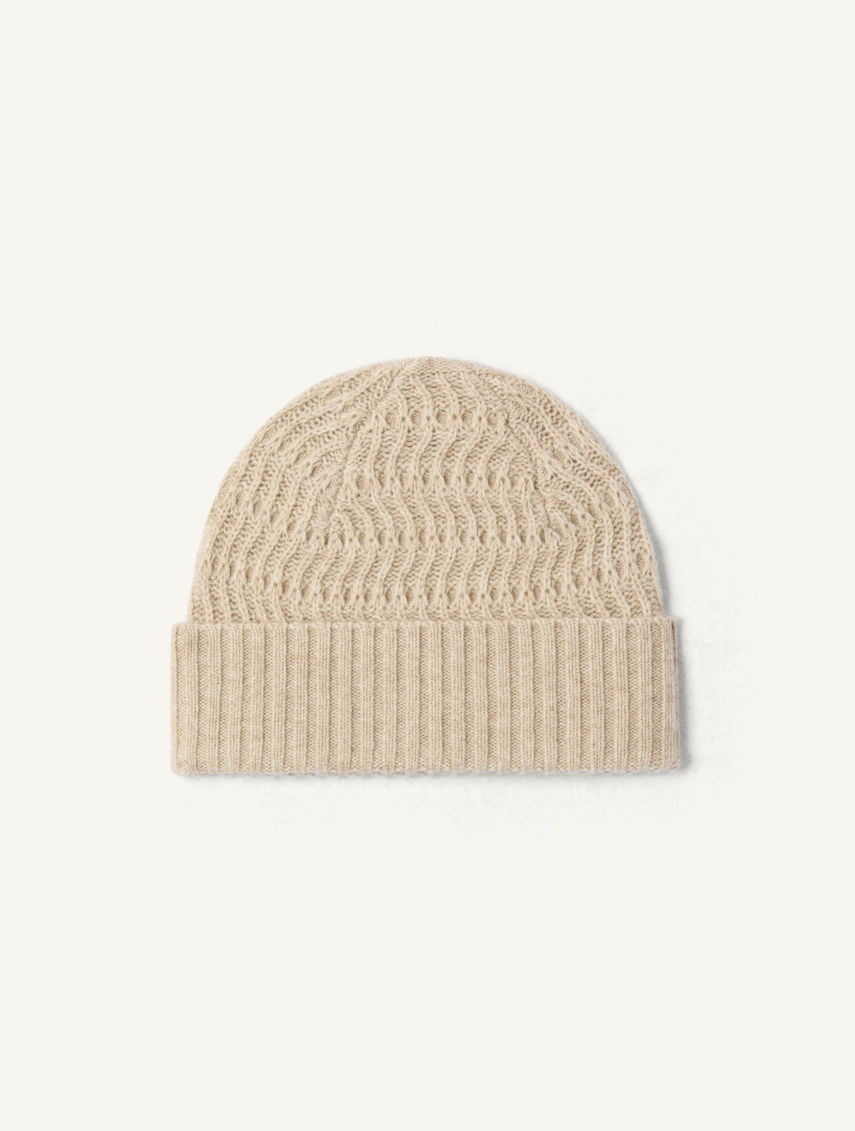 ALMA WOOL-CASHMERE BEANIE