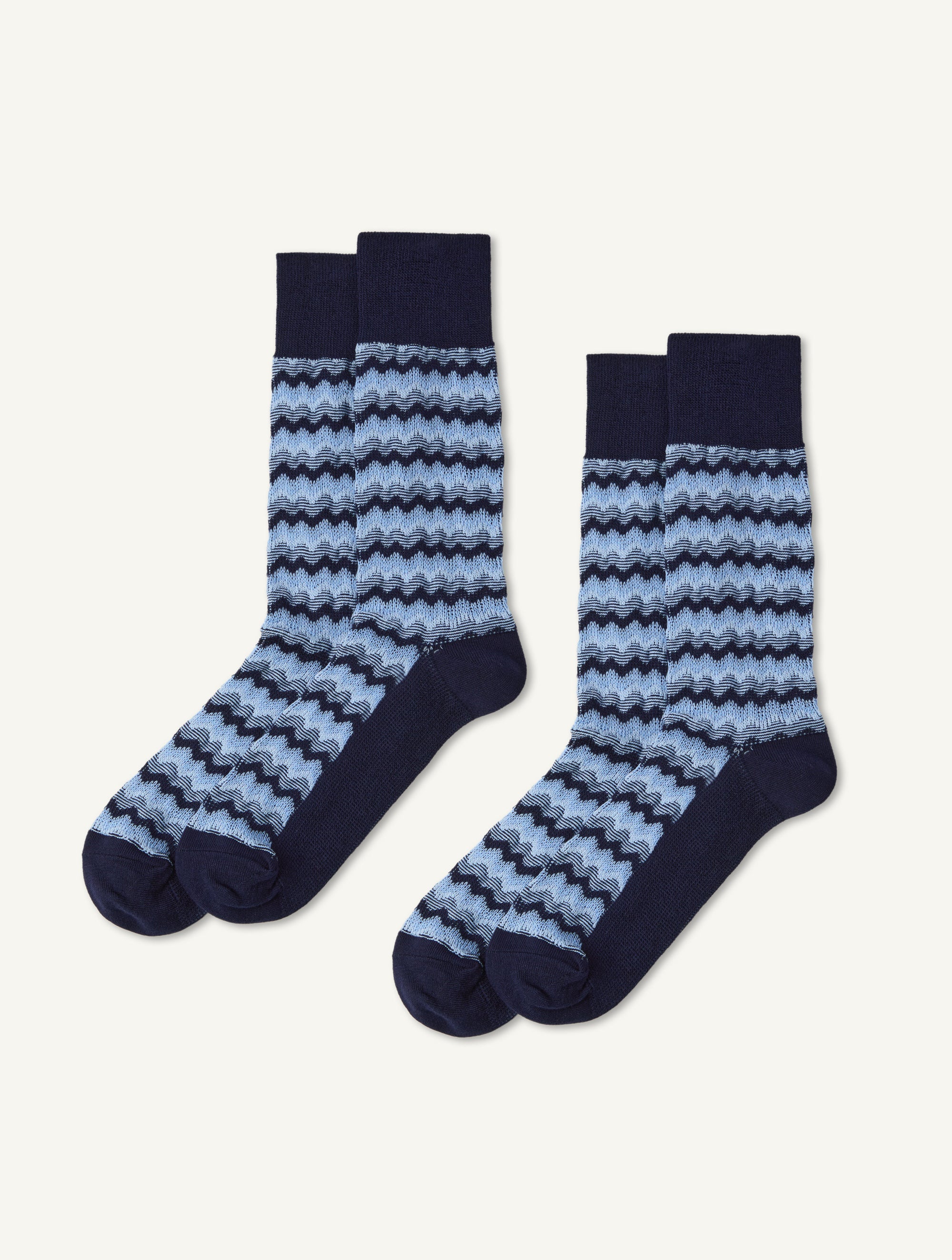 PASSO COTTON-BLEND SOCKS (PACK OF TWO PAIRS)