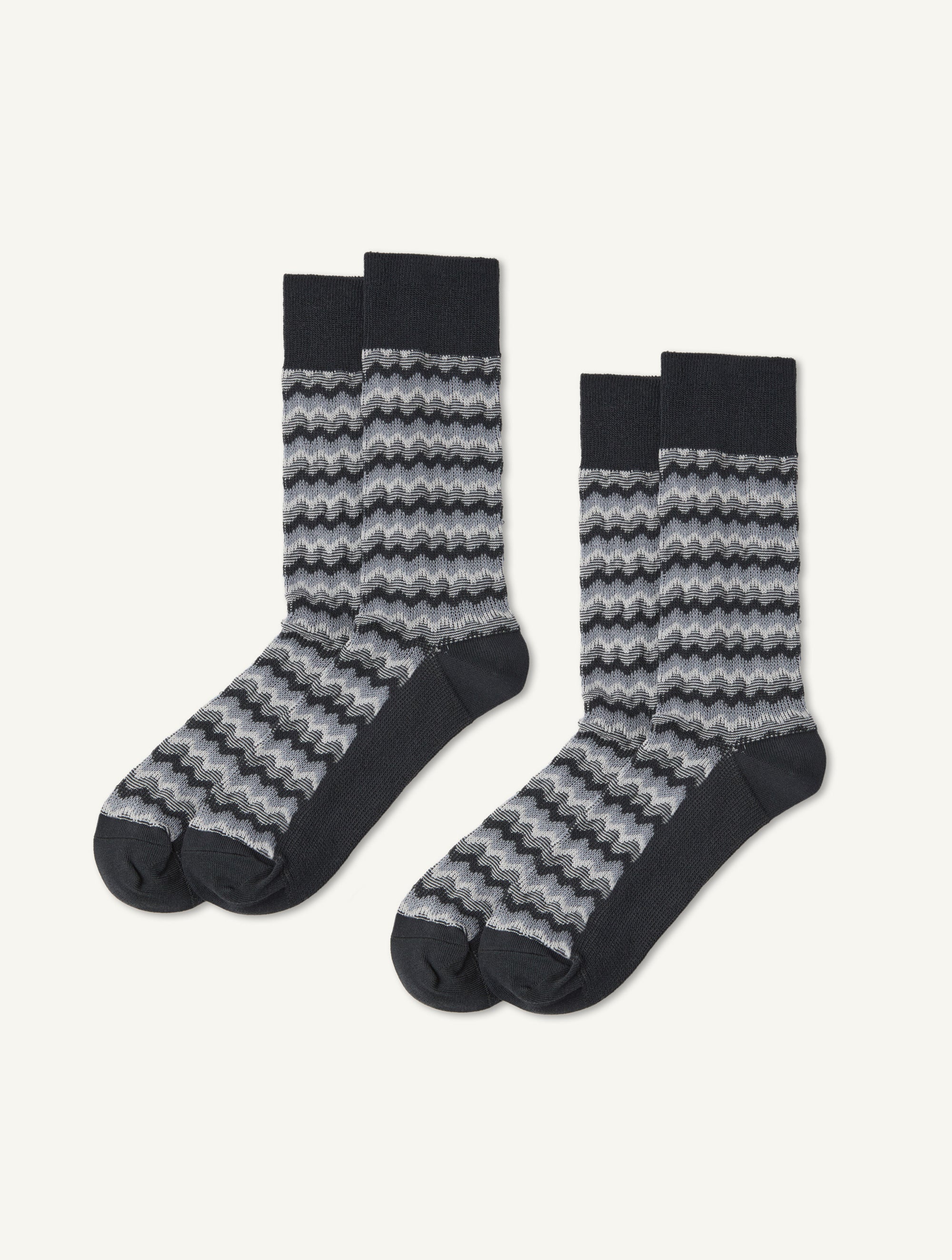 PASSO COTTON-BLEND SOCKS (PACK OF TWO PAIRS)