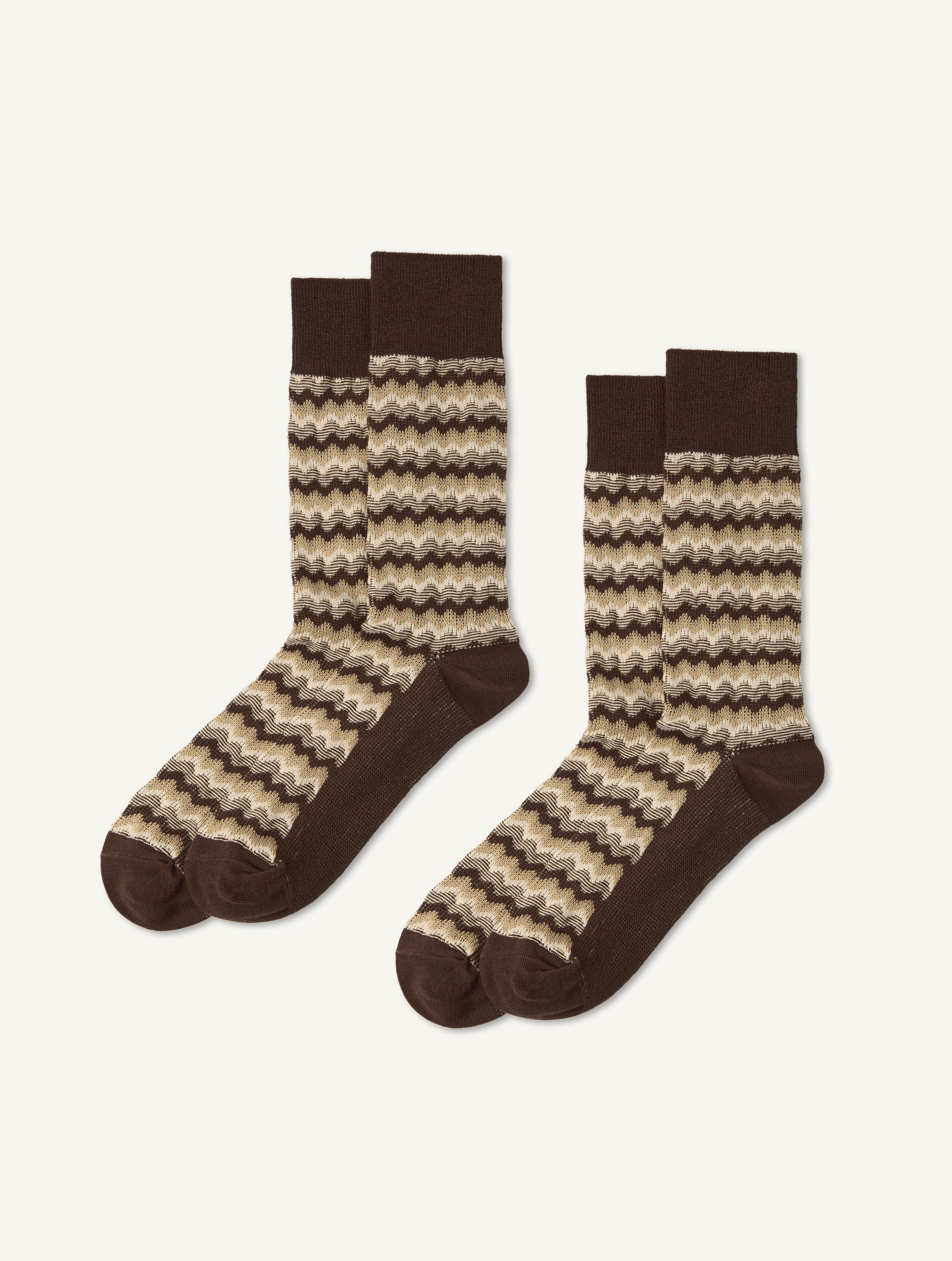 PASSO COTTON-BLEND SOCKS (PACK OF TWO PAIRS)