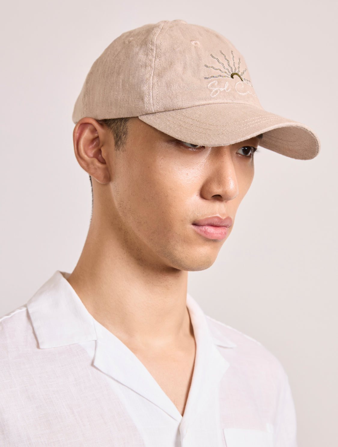 FERNANDO LINEN CAP