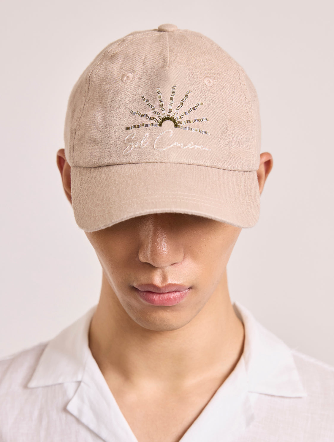 FERNANDO LINEN CAP
