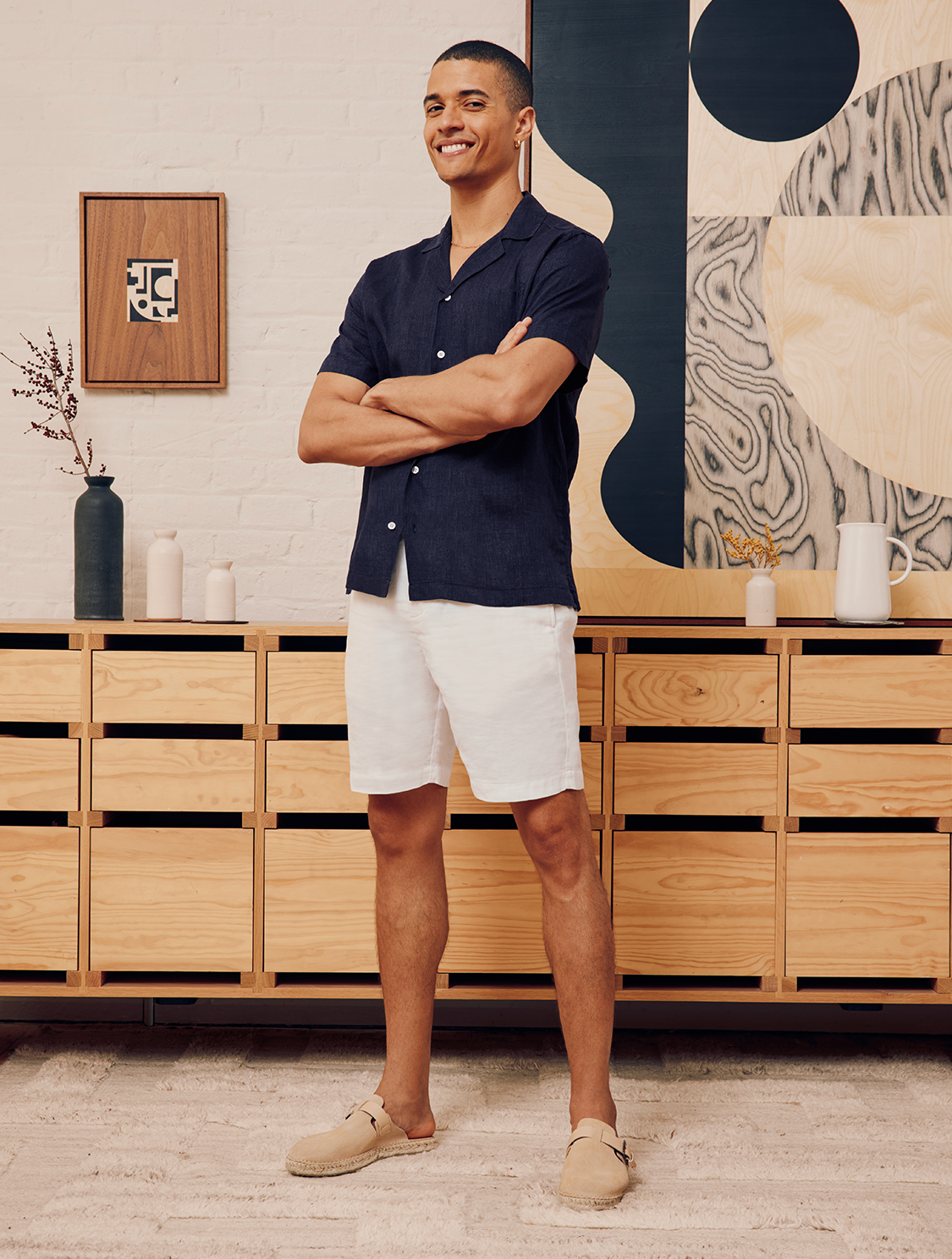Linen 2025 cotton shorts