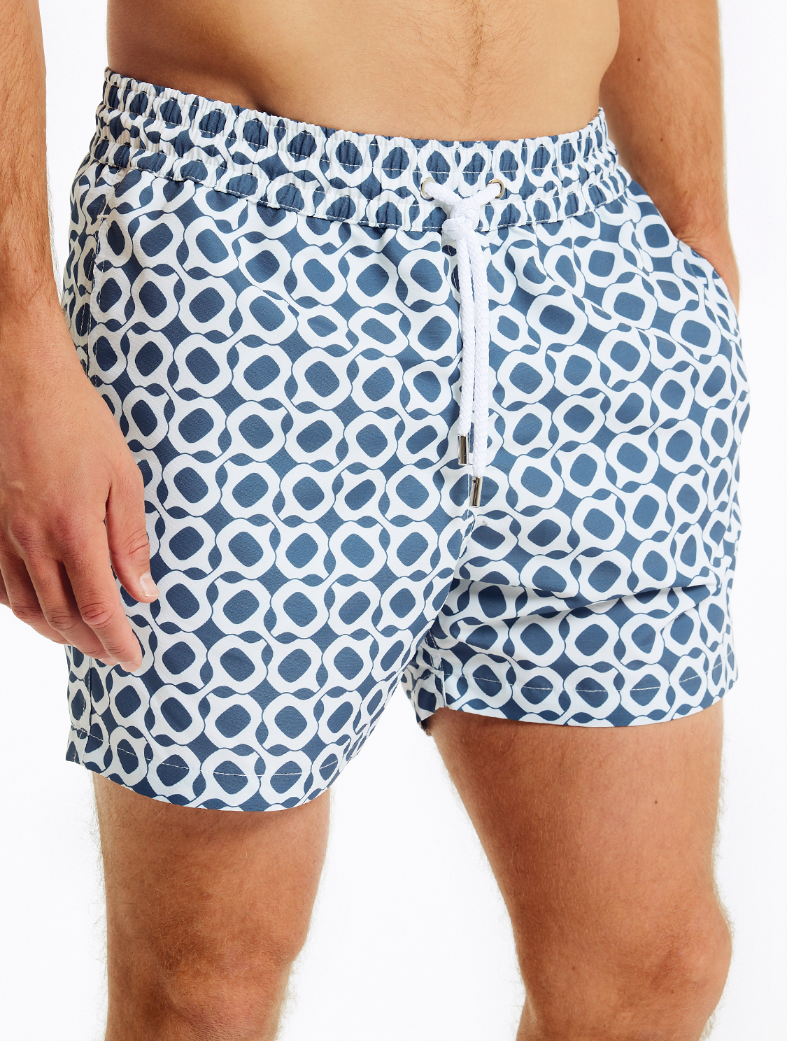 Mens polka 2025 dot swim shorts