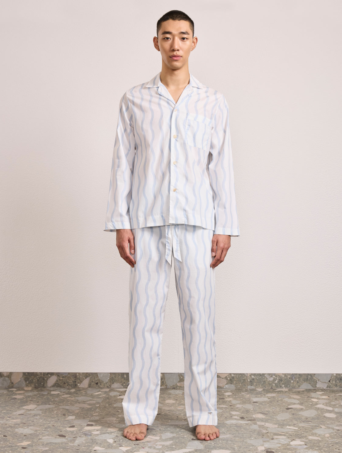 AMARO COTTON PYJAMA SHIRT