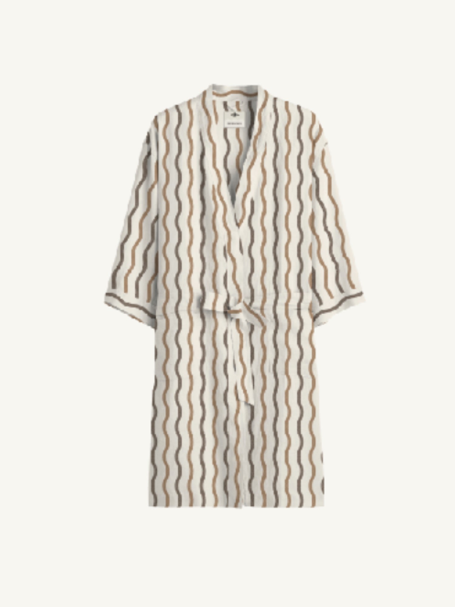 TEFE LINEN-BLEND ROBE