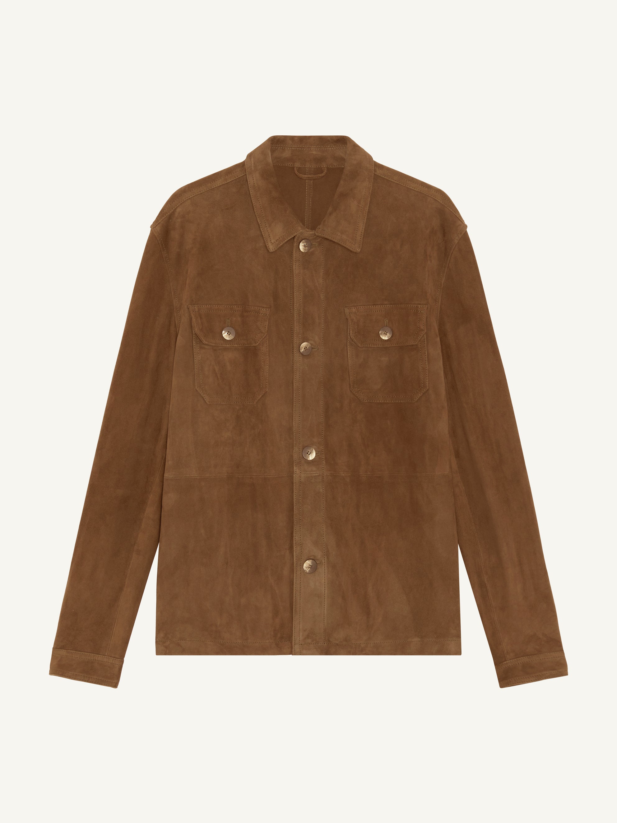 RAVI SUEDE OVERSHIRT