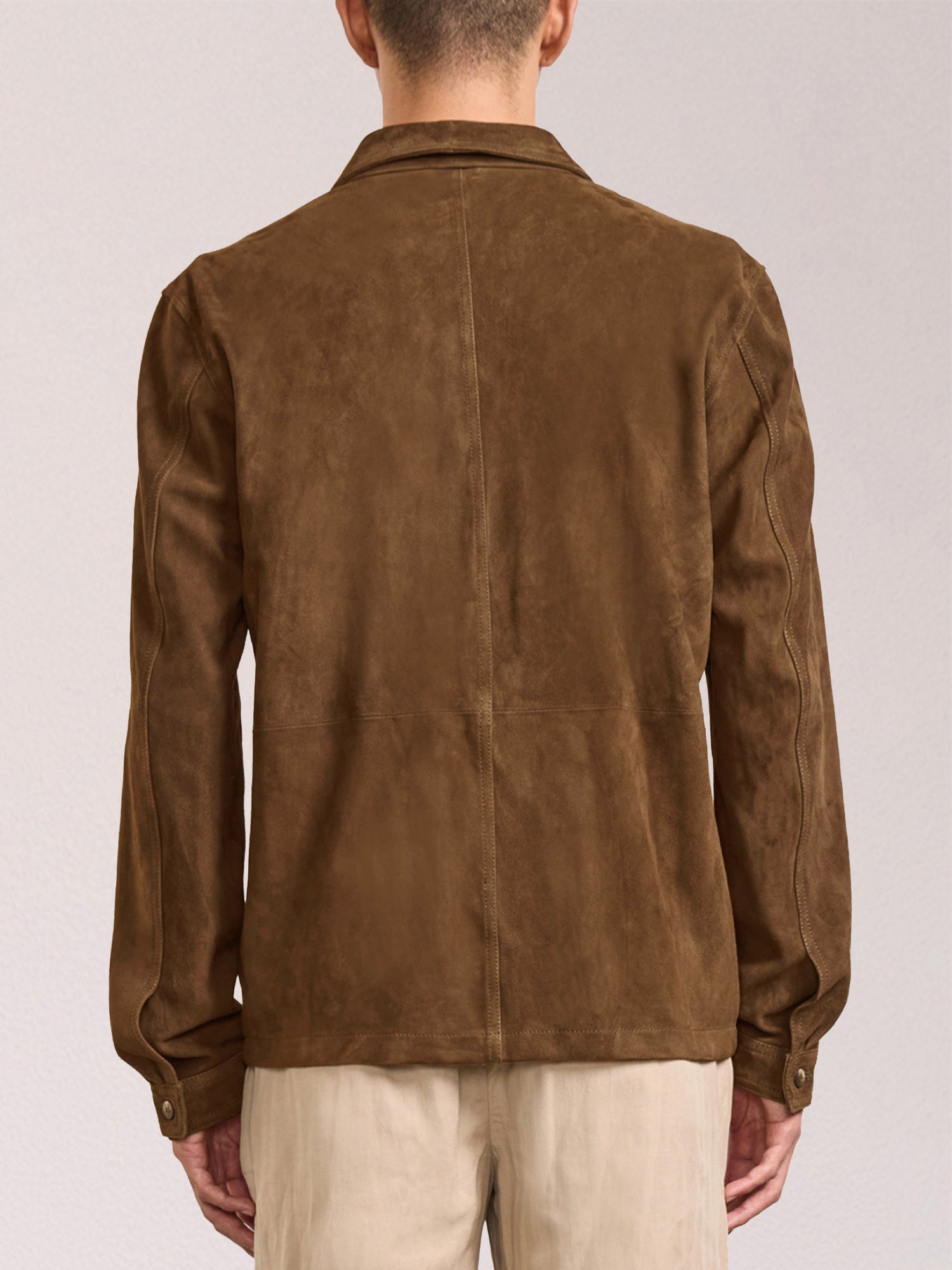 RAVI SUEDE OVERSHIRT