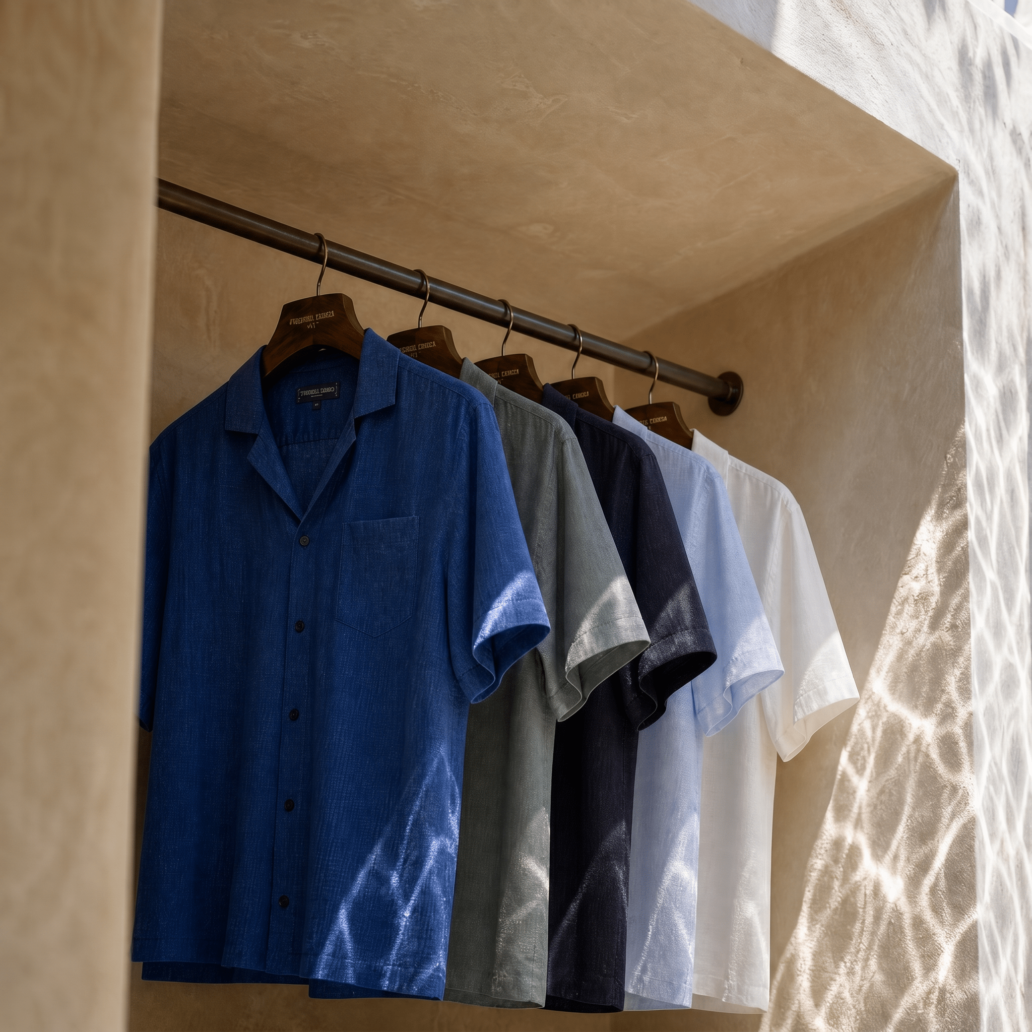 The Short Sleeve Linen Shirt - Frescobol Carioca